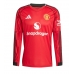 Maillot de foot Manchester United Domicile vêtements 2025-26 Manches Longues
